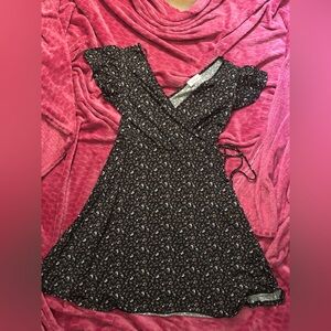 Floral Wrap Dress